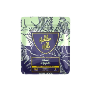 Sour Apple 1000MG Edibles