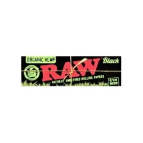 RAW Black Organic Hemp 1¼