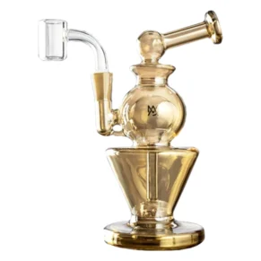 MJ Arsenal Gold Gemini Mini Dab Rig – LE