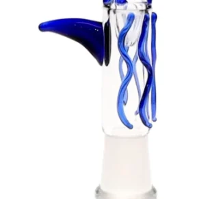 10MM Blue Shark Female Glass Bowl