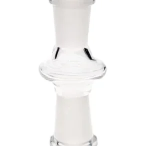 10MM Female to 10MM Female Clear Glass Adaptor