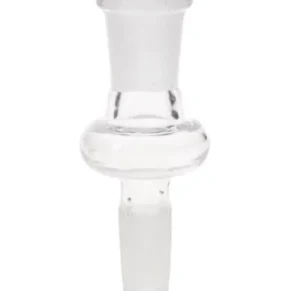 10MM Female to 10MM Male Clear Glass Adaptor