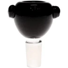14MM Basic Color Black Bowl Male Glass Bowl