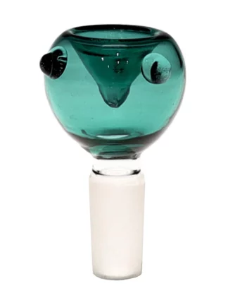 14MM Basic Color Turquoise Bowl Male Glass Bowl