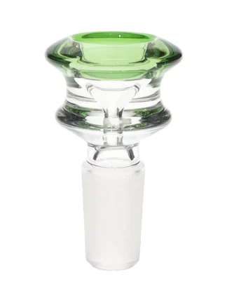 14MM Female to 14MM Male Glass Adaptor Green