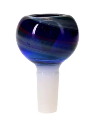 14MM Galaxic Dark Blue Male Glass Bowl