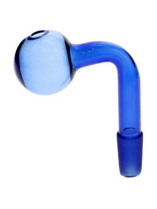 14MM Male Blue Glass On Glass Oil Burner Adapter
