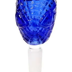 14MM Spiderman Blue Male Glass Bowl