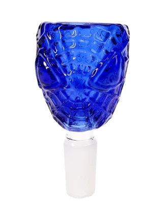 14MM Spiderman Blue Male Glass Bowl