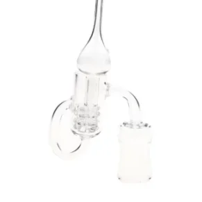 18 mm Female Quartz Banger Diamond Knot Loop