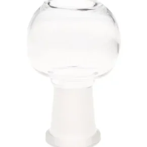 18MM Female Clear Glass Globe Dome