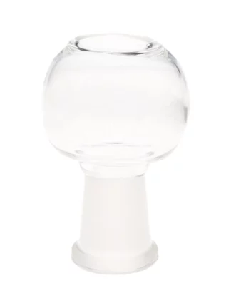 18MM Female Clear Glass Globe Dome
