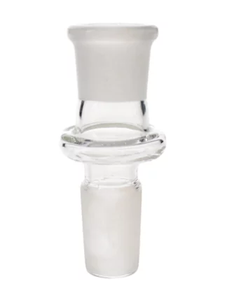 18MM Female to 18MM Male Clear Glass Adaptor