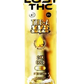 24K Gold Lost THC THC-A VVS Sugar Diamond Infused Pre-Roll 1ct 1.5G