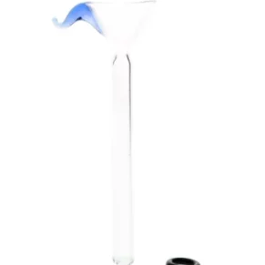 Blue 3″ Rubber Seal Male Downstem Bowl
