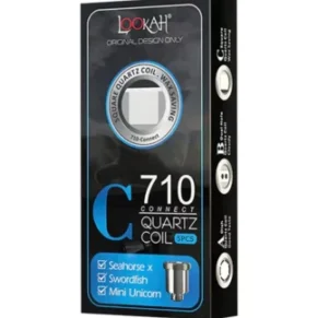 Lookah 710 Quartz Wax Dish Coils