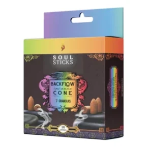 7 Chakras Soul Sticks Backflow Incense Cone