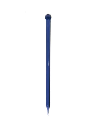 8” Glass Blue Dab Tool