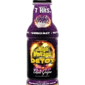 Acai Grape High Voltage Detox Drink 16oz