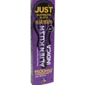 Alien Kush Indica Just Delta Supreme Blend Live Resin Vape 1.5G