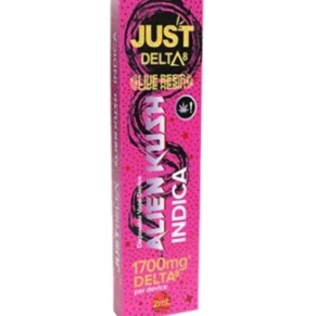 Alien Kush Indica Just Delta 8 Live Resin Vape 2G