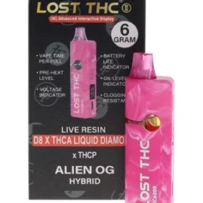 Alien OG Lost THC THC-A Liquid Diamond Disposable 6G