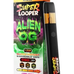 Alien OG Super Looper Super Potent THCP+THCA+HHC Vape 1G