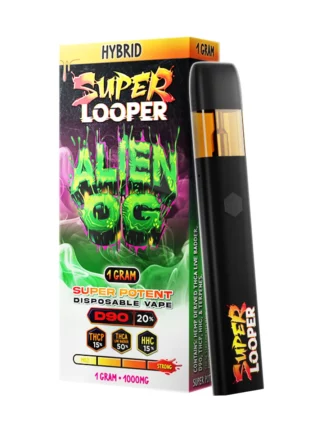 Alien OG Super Looper Super Potent THCP+THCA+HHC Vape 1G