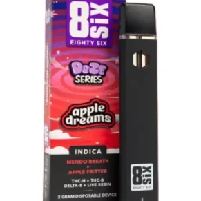 Apple Dreams 8SIX Doze Series THC-H Disposables 2G