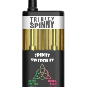Apple Fritter | Bubba Kush Trinity Spinny Dual Flavor THCA Vape 6G