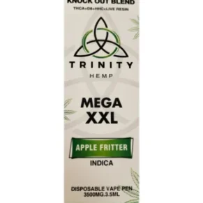 Apple Fritter Trinity All In One Knockout Blend Mega XXL Disposable 3.5G