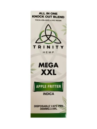 Apple Fritter Trinity All In One Knockout Blend Mega XXL Disposable 3.5G