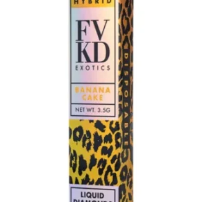 Banana Cake FVKD Exotics D9 Liquid Diamonds Disposable 3.5G