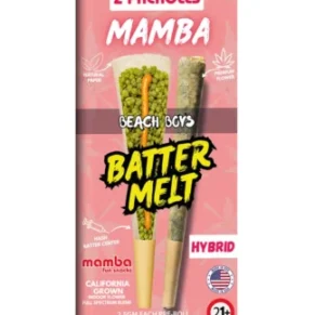 Beach Boys Mamba Batter Melt Full Spectrum Blend Pre-Roll 2ct 2.5G