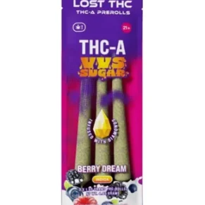 Berry Dream Lost THC THC-A VVS Sugar Diamond Infused Pre-Roll 3ct