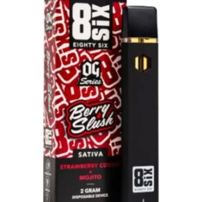 Berry Slush 8SIX OG Series Delta 8 THC Disposable 2G