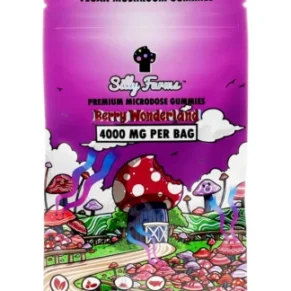 Berry Wonderland Silly Farms Vegan Mushroom Gummies 4000MG