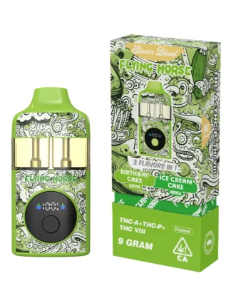 Birthday Cake | Ice Cream Cake Flying Horse Stoner Blend 3in1 Disposable 9G