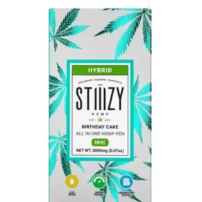 Birthday Cake STIIIZY HHC Live Resin AIO Disposable 2G