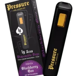Blackberry Boo Pressure LA Aces THCA+THCP Disposable 1G