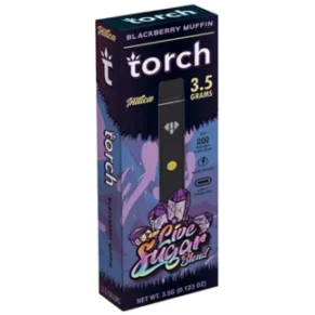 Blackberry Muffin Torch Live Sugar Blend Vape 3.5G