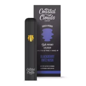 Blackberry Rntz Kush Coastal Clouds Delta 8 + HHC-P Vape 2G