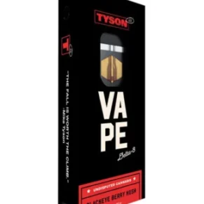 Blackeye Berry Hush Tyson 2.0 Delta 8 Vape 2G