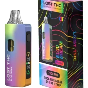 Bloo Dream Lost THC V2 Rainbow Edition THC-A+D9+D6+THCP Disposable 7.5G