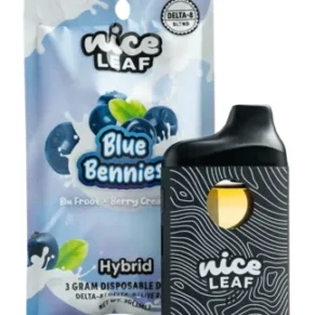 Blue Bennies Nice Leaf D8+D9+Live Resin Disposable 3G