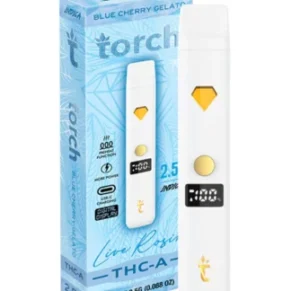 Blue Cherry Gelato Torch THC-A Live Rosin Disposable 2.5G
