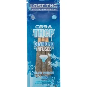 Blue Dream Lost THC CB9 THCP Diamond Infused Pre-Rolls 3ct