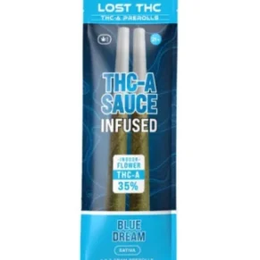 Blue Dream Lost THC THC-A Sauce Infused Pre-Roll 2ct 2g