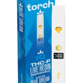 Blue Dream Torch THC-P Live Resin Disposable 1G