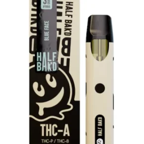 Blue Face Half Bakd THC-A + THC-P + THC-8 Disposable Vape 3G